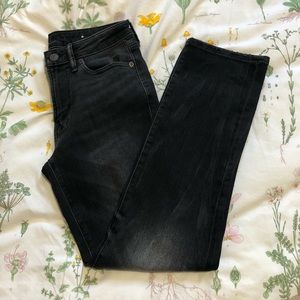 American Eagle Next Level Flex Dark Black Wash Jeans